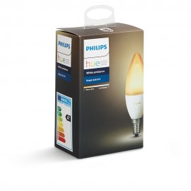 Philips - Vela Hue White Ambiance 6W E12 - Blanco 929000000000-TecnologiadelHogar-