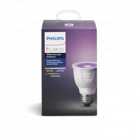 Philips - Hue Par16 Color 6.5W Dim E26 -  Color 929000000000-TecnologiadelHogar-