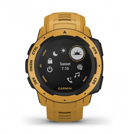 Garmin – Reloj deportivo GPS Instinct – Amarillo 010-02064-03-TecnologiadelHogar-