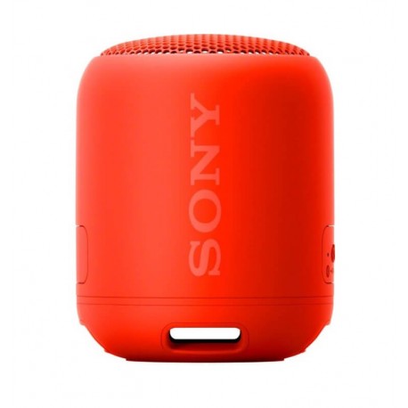 Sony - Bocina Inalámbrica Bluetooth SRS-XB12 Portátil - Resistente - Larga duración de batería - Rojo SRS-XB12/R-TecnologiadelHo