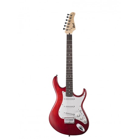 Cort - Guitarra eléctrica G100 OPBC - Rojo G100 OPBC-TecnologiadelHogar-Guitarras Eléctricas