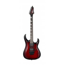 Cort - Guitarra Eléctrica Color Vino X-11 BCS-TecnologiadelHogar-