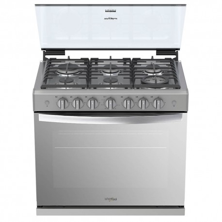 Whirlpool - Estufa Empotrable 30" WER3100D - Gris Acero WER3100D-TecnologiadelHogar-Estufas de Empotre