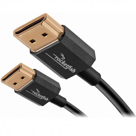 Rocketfish - Cable HDMI de 1.2 mts - Negro RF-HG0418T-TecnologiadelHogar-