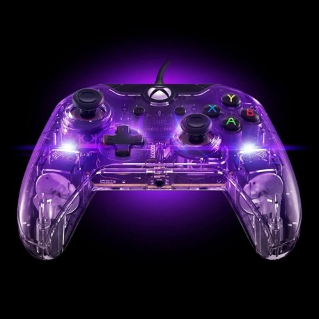 PDP - Control para Xbox One afterglow Prismatic - Iluminación LED - Transparente 708000000000-TecnologiadelHogar-Accesorios de X