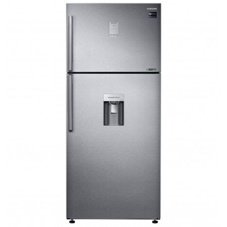 Samsung - Refrigerador Top Mount 19 Pies Cúbicos C/ Despachador de Agua RT53K6541SL/EM - Plata RT53K6541SL/EM-TecnologiadelHogar