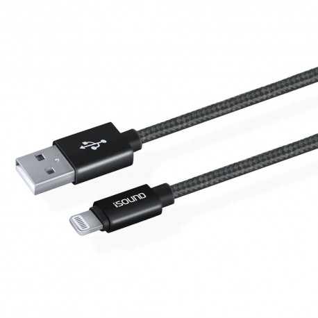 iSound -  Cable Lightning - Negro ISOUND-5936-TecnologiadelHogar-