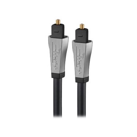 Rocketfish - Cable óptico de 2.4 mts - Negro RF-G1221-TecnologiadelHogar-