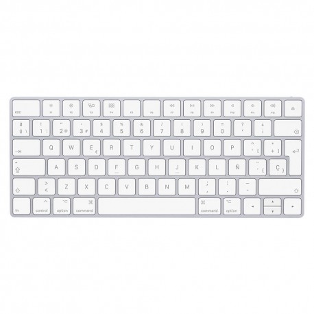 Apple - Magic keyboard en español - Plata MLA22E/A-TecnologiadelHogar-