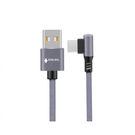 Sync Ray -  Cable Gaming Type C SR-GCT50 - Negro SR-GCT50-TecnologiadelHogar-