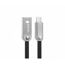 Sync Ray -  Cable TPE Reforzado Micro USB - SR-TPE44 - Negro SR-TPE44-TecnologiadelHogar-