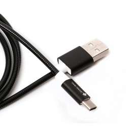 Sync Ray -  Cable Micro a USB - SR-MMC37 - Negro SR-MTCC39-TecnologiadelHogar-