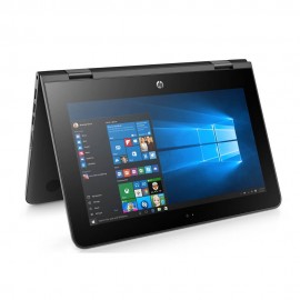 HP - Laptop convertible 11-AB101LA de 11.6" - Pentium Silver - Intel UHD 605 - Memoria 4GB - SSD de 128GB - Negro 4PF76LA-Tecnol