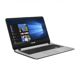 Asus - Laptop X407MA-BV016T de 14" - Celeron - Intel HD - Memoria 4GB - Disco duro 500GB - Gris X407MA-BV016T-TecnologiadelHogar