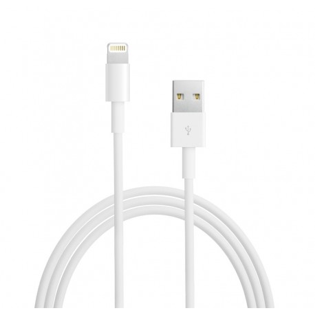 Apple - Cable Lightning - USB de 2 m -  Blanco MD819AM/A-TecnologiadelHogar-