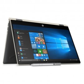 HP - Laptop Pavilion x360 14-cd0024la de 14" - Pentium Gold - Intel HD 610 - Memoria 8GB - SSD de  128GB - Dorado 6QV47LA-Tecnol