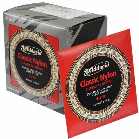 D´Addario - Cuerda para Guitarra  - EJ-27N EJ-27N-TecnologiadelHogar-Cuerdas