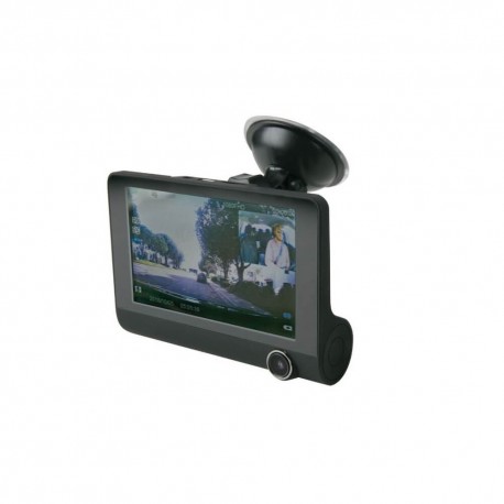 Scosche - Videocámara con pantalla para auto DDVR2XFHD
 - Negro 025DDVR2XFHD-TecnologiadelHogar-