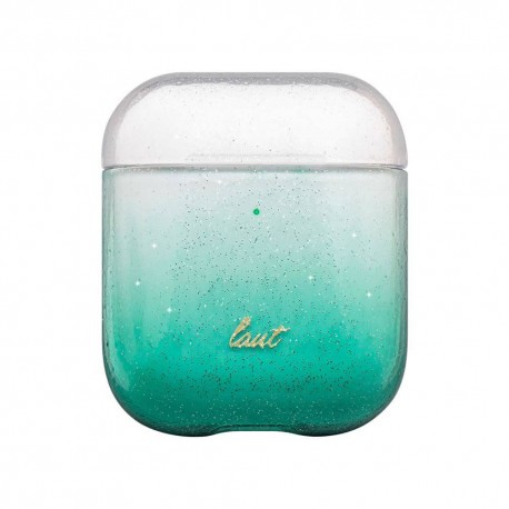 Laut - Case Ombr Sparkle para AirPods - Menta L_AP_OS_MT-TecnologiadelHogar-