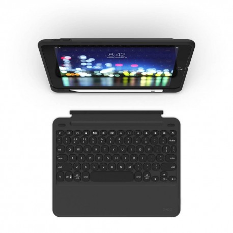 Zagg - Teclado Slim Book Go para iPad de 9.7" - Negro 103302109-TecnologiadelHogar-Teclados