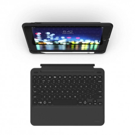 Zagg - Teclado Slim Book Go para iPad de 11" - Negro 103302110-TecnologiadelHogar-Teclados