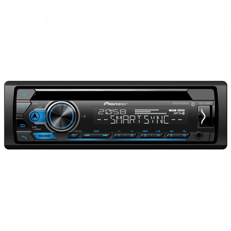 Pioneer - Autoestéreo DEH-S4150BT - Negro DEH-S4150BT-TecnologiadelHogar-Autoestéreos