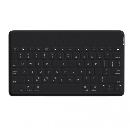 Logitech - Teclado portátil Keys - To -Go para iPad Aire 2 - Negro 920-006701-TecnologiadelHogar-Teclados