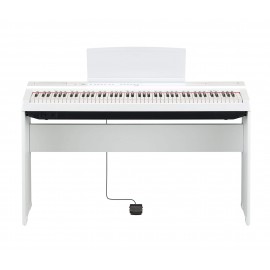 Yamaha - Piano P125WHSET - Blanco P125WHSET-TecnologiadelHogar-Pianos