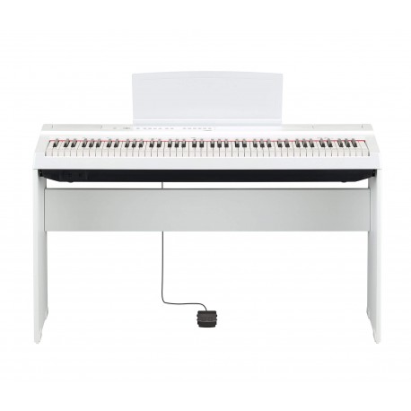 Yamaha - Piano P125WHSET - Blanco P125WHSET-TecnologiadelHogar-Pianos