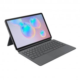 Samsung - Funda con teclado para  Samsung Galaxy Tab S6 - Gris EF-DT860BJSGMX-TecnologiadelHogar-Fundas y maletines