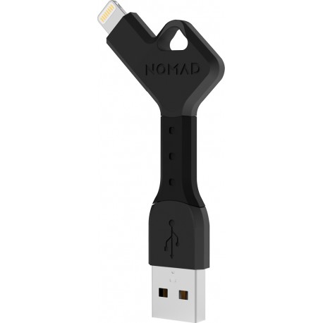 NOMAD - Cable Lightning Key Ultra portátil - Negro nomadkey-lightning-001-TecnologiadelHogar-