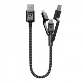 NOMAD - Cable universal multicarga 3 en 1 de 1.5 - Negro NM0B9BA000-TecnologiadelHogar-