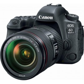 Canon – Cámara 6D Mark II EF 24-105mm f/4L IS II USM - Negro 1897C009AA-TecnologiadelHogar-Avanzadas - Cámaras Profesional