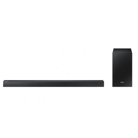 Samsung - Barra de sonido y Sub-woofer inalámbrico HW-R450/ZX - Negro HW-R450/ZX-TecnologiadelHogar-