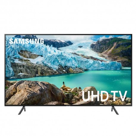 Samsung - Pantalla de 75" - Plana - Ultra HD 4K - HDR - Smart TV - UN75RU7100FXZ - Negro UN75RU7100FXZX-TecnologiadelHogar-