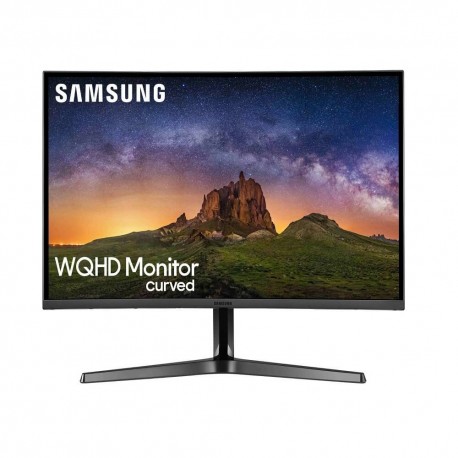 Samsung - Monitor curvo WQHD de 32" - Negro LC32JG50QQLXZX-TecnologiadelHogar-