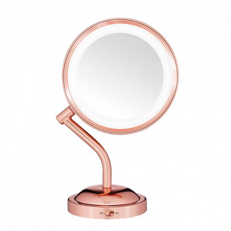 Conair - Espejo Luz Led Gold Conair - Rosa BE4SRGES-TecnologiadelHogar-