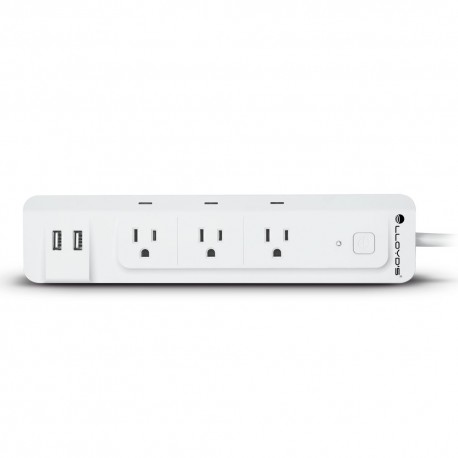 Lloyd's - Barra Multicontacto intellgente Wi Fi - Blanco LC-1194-TecnologiadelHogar-