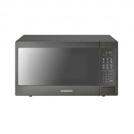 Daewoo - Horno Microondas 1.4 Pies Cúbicos KOR-14SSM - Gris Oscuro Gris-TecnologiadelHogar-