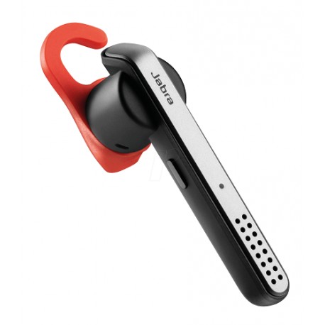 Jabra - Audífono Bluetooth Stealth - Negro/Rojo Stealth-TecnologiadelHogar-