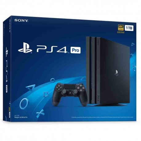 Sony - Consola PlayStation 4 PRO de 1TB - Negro PS4 PRO 1 TB CUH-7215-TecnologiadelHogar-