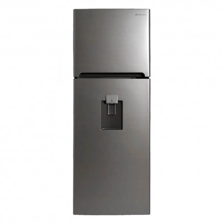 Daewoo - Refrigerador de 11Pies cúbicos con Congelador Superior y despachador - Plata DFR-32210GND-TecnologiadelHogar-Refrigerad