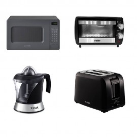 Daewoo - Mabe - T-Fal -  Paquete Horno Microondas - Horno Tostador - Exprimidor - Tostador De Pan Multi-TecnologiadelHogar-