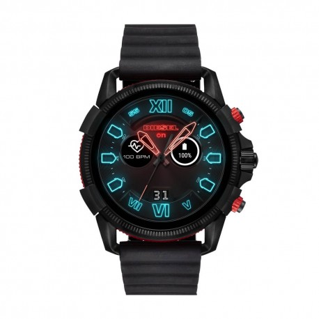 Diesel – Smartwatch Full Guard 2.5 – Silicona - Negro/Rojo DZT2010-TecnologiadelHogar-Smartwatches Casuales