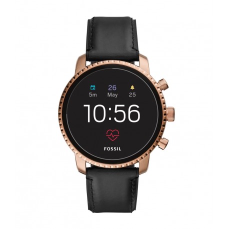 Fossil – Smartwatch GEN 4 Explorist HR – Piel - Negro/Rosa FTW4017-TecnologiadelHogar-Smartwatches Casuales