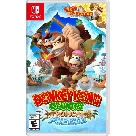 Nintendo Switch - Donkey Kong Contry: Tropical Freeze - Aventura - Para todos 45496592660-TecnologiadelHogar-Videojuegos de Nint