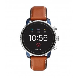 Fossil – Smartwatch GEN 4 Explorist HR – Piel -Café/Azul FTW4016-TecnologiadelHogar-Smartwatches Casuales