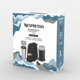 Nespresso - Combo Essenza Mini Matte Black + Aeroccino + Termo 111062-TecnologiadelHogar-