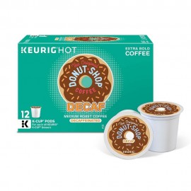 Keurig - Cápsulas The Original Donut Shop Decaf Coffee Decaffeinated K-CUPS DS DECAF-TecnologiadelHogar-