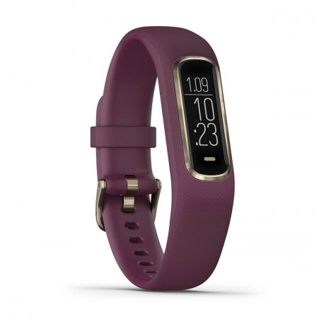 Garmin – Reloj deportivo Vivosmart 4 – Morado/Dorado 010-01995-11-TecnologiadelHogar-